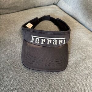 Vintage Ferrari Black Visor - as is - nice patina from the sun 😘